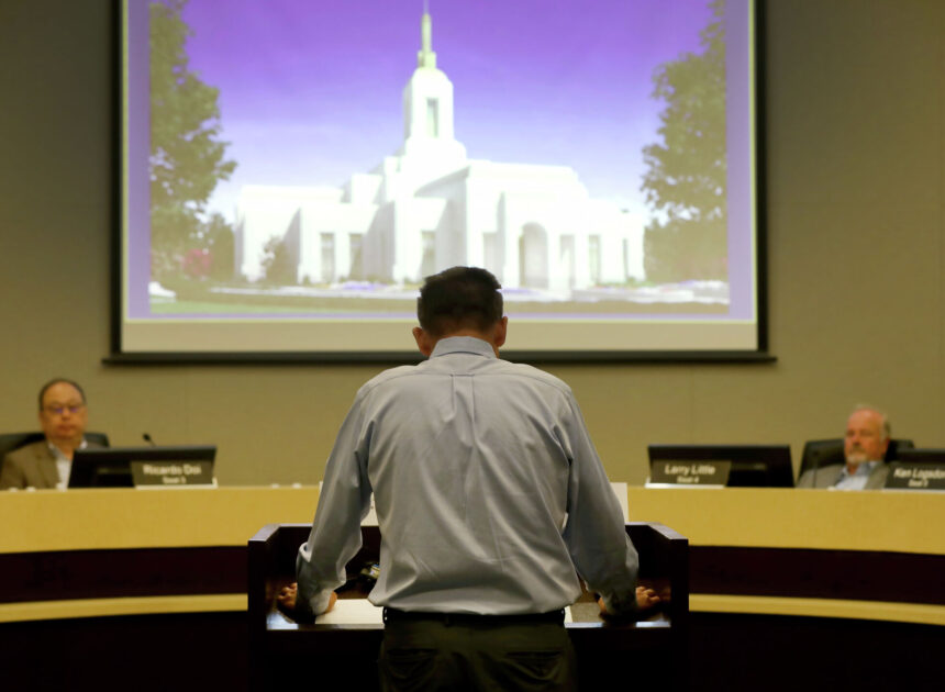 Fairview leaders again plead with Church of Jesus Christ of Latter-day Saints for smaller temple