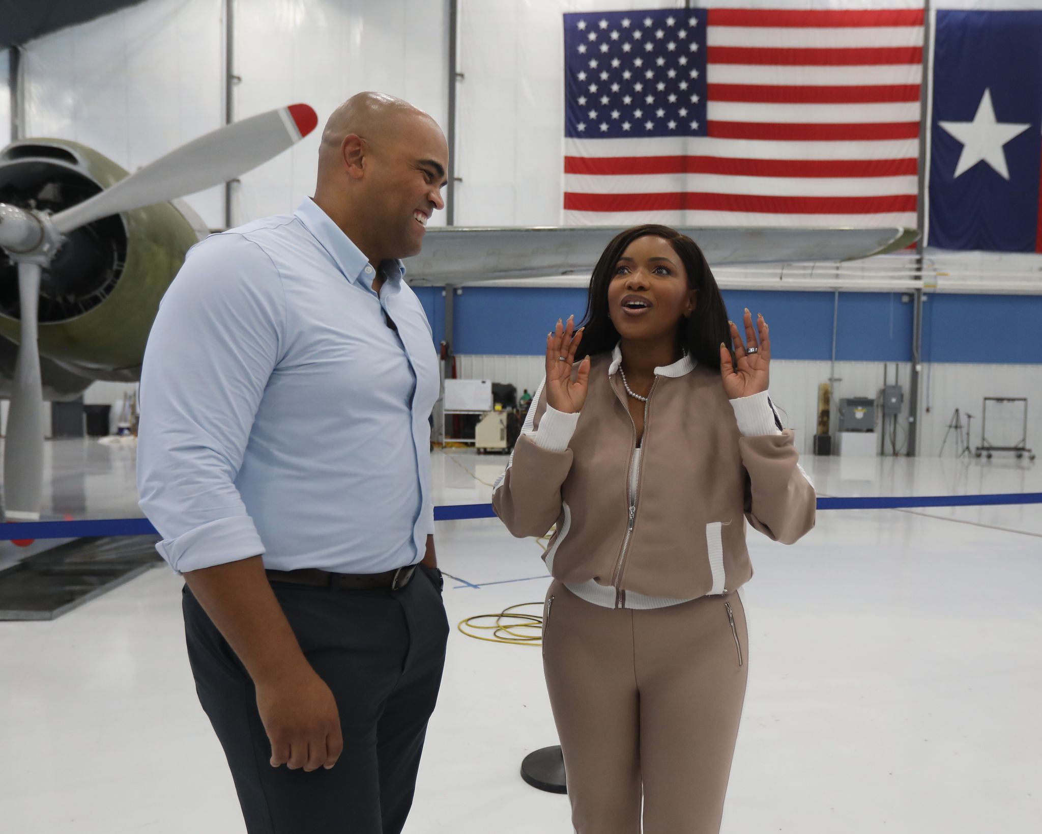 Jasmine Crockett campaigns for Colin Allred ahead of May 26 Democratic congressional runoff