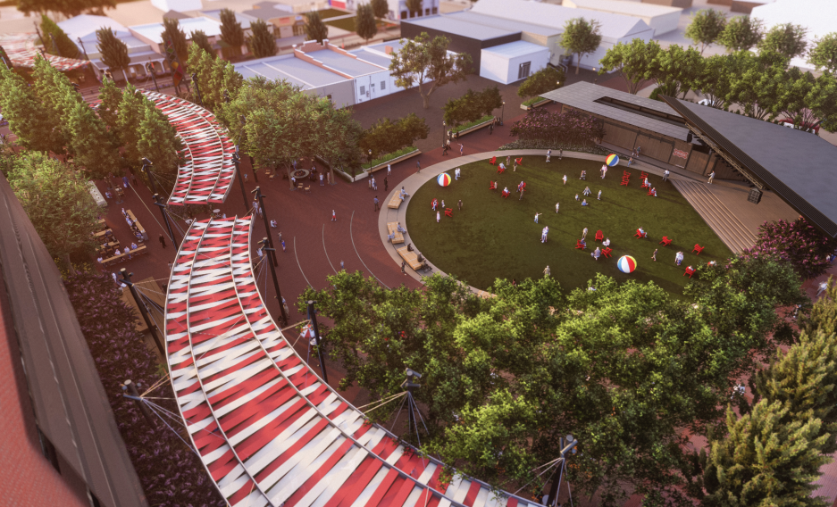 Opening of Frisco’s downtown 4th Street Plaza delayed